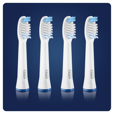 Oral-B Pulsonic Clean Opzetborstel voor elektrische tandenborstel 4 stuk(s) Wit