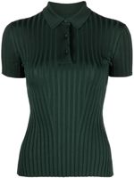 Galvan polo Rhea en maille nervurée - Vert