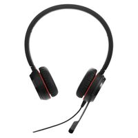 Jabra Evolve 20SE MS Stereo Headset Hoofdband USB Type-A Zwart - thumbnail