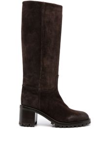 Sartore bottes en daim 70 mm - Marron