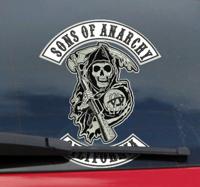 Stickers motor Zoon van anarchie themafiets