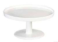 ASA, 5242147, taartplateau - keramiek - wit, Ø 29 cm hoogte 13 cm