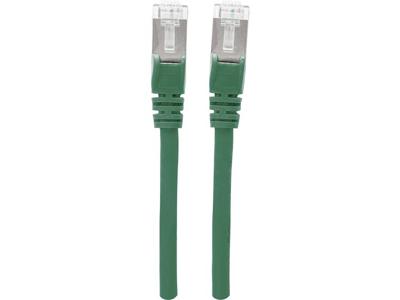 Intellinet 740715 RJ45 Netwerk Aansluitkabel CAT 6A S/FTP 1.00 m Groen Folie afscherming, Afscherming gevlochten, Afgeschermd, Geschikt voor HDMI, Halogeenvrij Intellinet 740715 RJ45 Netwerk Aansluitkabel CAT 6A S/FTP 1.00 m Groen Folie afscherming, Afscherming gevlochten, Afgeschermd, Geschikt voor HDMI, Halogeenvrij