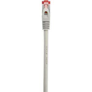 Renkforce RF-4724286 RJ45 Netwerkkabel, patchkabel CAT 6 S/FTP 30.00 m Grijs Snagless, Vergulde steekcontacten, Vlambestendig 1 stuk(s)