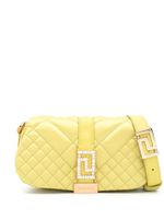 Versace mini sac porté épaule à motif Greca Goddess - Jaune