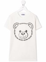 Moschino Kids t-shirt à imprimé Teddy Bear - Blanc