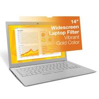 3M GF140W9E Privacy Filter voor 35.56 cm (14.0 inch) Full Screen Laptop Gold