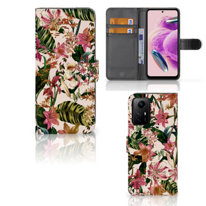 Xiaomi Redmi Note 12S Hoesje Flowers