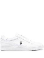 Polo Ralph Lauren logo-print lace-up sneakers - Blanc