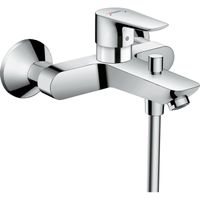 Hansgrohe Talis E badkraan met omstel en koppelingen chroom 71740000