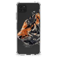 Back Cover Samsung Galaxy A22 5G Watercolor Tiger