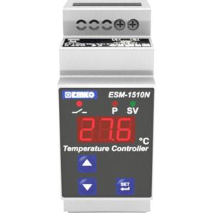 Emko ESM-1510-N.5.11.0.1/00.00/2.0.0.0 Tweestandenregelaar Temperatuurregelaar Pt100 -50 tot 400 °C Relais 5 A (l x b x h) 62 x 35 x 90 mm