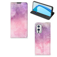 Bookcase OnePlus 9 Pink Purple Paint