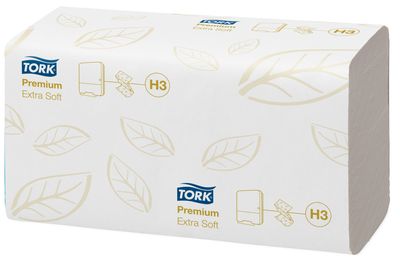TORK 100278 Zickzack Premium Papieren handdoeken (l x b) 23 cm x 22.6 cm Helderwit 3000 stuk(s)