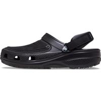 Crocs Men's Yukon Vista II LiteRide Clogs, Black/Slate Grey, 7