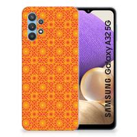 Samsung Galaxy A32 5G TPU bumper Batik Oranje - thumbnail