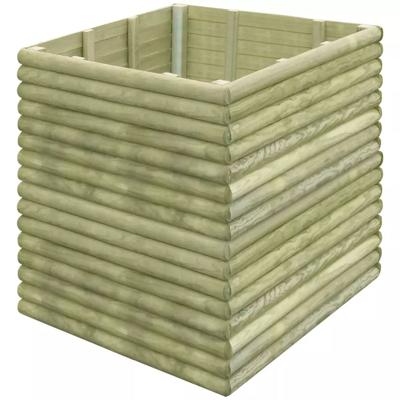 vidaXL Plantenbak verhoogd 106x106x96 cm geïmpregneerd grenenhout vidaXL Plantenbak verhoogd 106x106x96 cm geïmpregneerd grenenhout