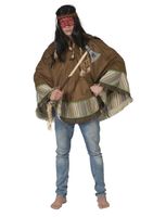 Indianen Poncho Man Tumu - thumbnail