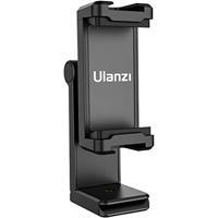Ulanzi ST-22 360° draaibare en kantelbare telefoonhouder voor statief - met 2 Cold Shoe Mounts