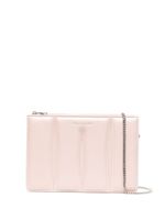 Alexander McQueen sac porté épaule Slash en cuir - Rose - thumbnail