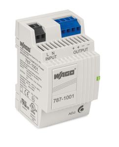 WAGO EPSITRON® COMPACT POWER 787-1001 DIN-rail netvoeding 12 V/DC 2 A 24 W Aantal uitgangen: 2 x Inhoud: 1 stuk(s)