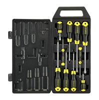 Stanley Cushiongrip Schroevendraaierset 10-delig (SL3/5/6.5/6.5/8; PZ0/1/2/2/3, magnetische punt) 2-65-014