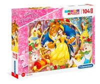 Clementoni legpuzzel Disney Belle & het Beest 104 stukjes