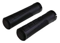 QT Cycletech handvatten 135 x 22,2 mm zwart 2 stuks