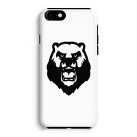 Angry Bear (white): iPhone 7 Tough Case