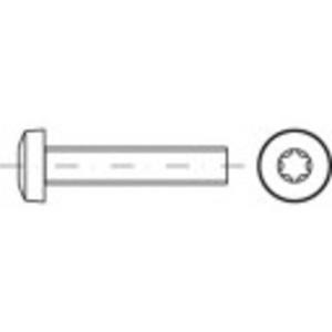 TOOLCRAFT TO-5440836 Lenskopschroeven M3 5 mm Binnen-T Staal Galvanisch verzinkt 200 stuk(s)