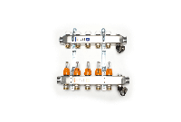 RVS verdeler met flowmeters (Aantal groepen: 12 groeps) - thumbnail