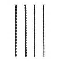 Silicone Spiral Screw Plug Set - Advanced - Black