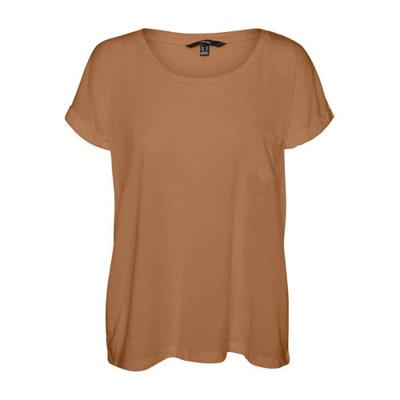 VERO MODA T-shirt bruin