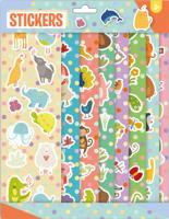 W&O stickerset junior 21 x 29,5 cm papier mintgroen 8 delig