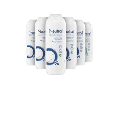 Neutral shampoo parfumvrij - 6 x 250 ml - voordeelverpakking Neutral shampoo parfumvrij - 6 x 250 ml - voordeelverpakking