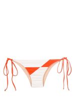 Clube Bossa bas de bikini Delaun à design à empiècements - Orange