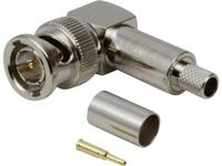 BKL Electronic 0401018 0401018 BNC-connector Stekker, haaks 75 Ω 1 stuk(s)