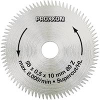 Proxxon Micromot 28 014 Cirkelzaagblad 58 x 10 x 0.5 mm Aantal tanden: 80 1 stuk(s) - thumbnail