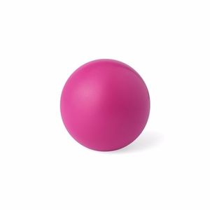 Roze anti stressbal 6 cm