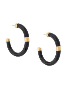 Aurelie Bidermann boucles d'oreilles Katt - Noir