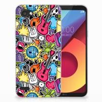 LG Q6 | LG Q6 Plus Silicone Back Cover Punk Rock