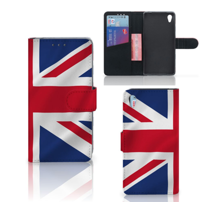 Sony Xperia Z2 Bookstyle Case Groot-Brittannië Sony Xperia Z2 Bookstyle Case Groot-Brittannië