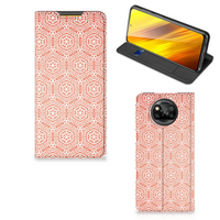 Xiaomi Poco X3 Pro | Poco X3 Hoesje met Magneet Pattern Orange