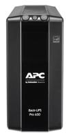 APC Back-UPS PRO BR650MI - Noodstroomvoeding, 6x C13 uitgang, USB, 650VA