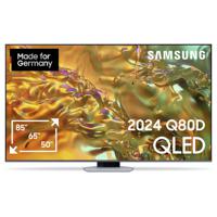 Samsung Neo QLED 4K QN80D QLED-TV 163 cm 65 inch Energielabel G (A - G) CI+*, DVB-T2 HD, WiFi, UHD, Smart TV, QLED Zwart, Zilver - thumbnail