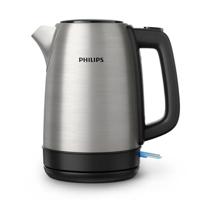 Philips Waterkoker - Inhoud 1.7 L met Veerdeksel en Indicatielampje, RVS, Draaivoet (HD9350/90)