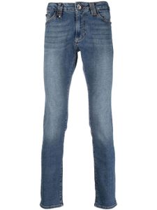 Philipp Plein jean à coupe slim - Bleu