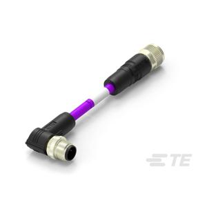 TE Connectivity TAB62A35501-020 Sensor/actuator connector, geassembleerd 1 stuk(s) Bag