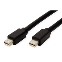 ROLINE DisplayPort kabel, Mini DP M - Mini DP M, zwart, 3 m - thumbnail