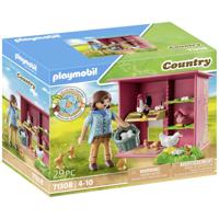 Playmobil Country Kip met kuiken 71308 - thumbnail